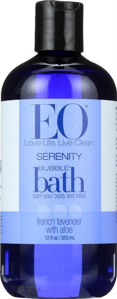 Eo: Serenity Bubble Bath French Lavender With Aloe, 12 Oz