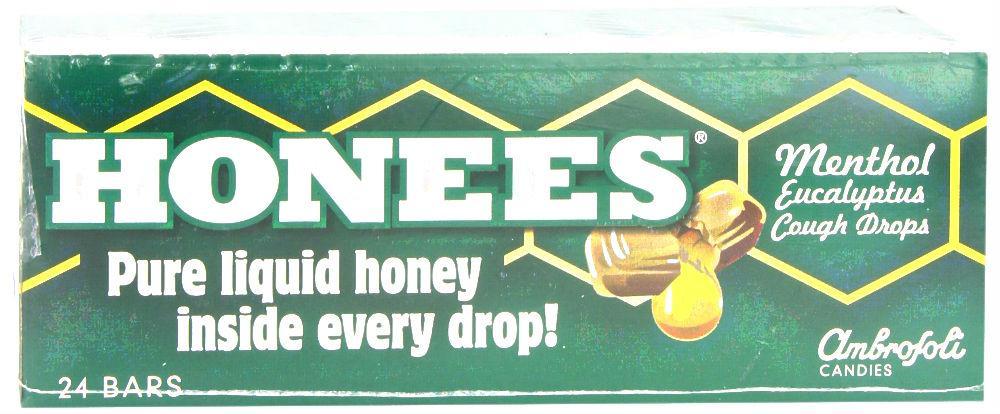 Ambrosoli: Honees Menthol Eucalyptus 9 Cough Drops, 1.63 Oz