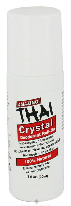 Thai Deodorant: Stone Deodorant Roll-on, 3 Oz