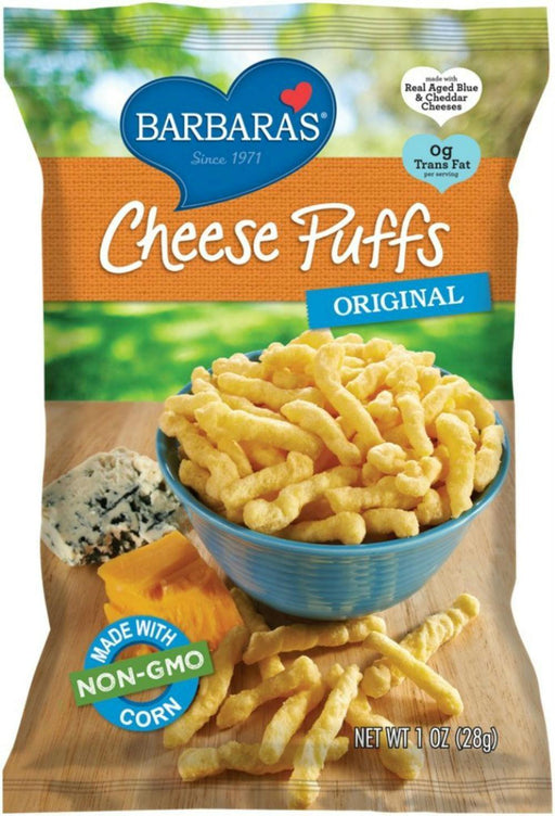 Barbara's: Bakery Cheese Puffs All Natural Ingredients, 1 Oz