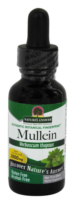 Nature's Answer: Mullein Alcohol-free 2,000 Mg, 1 Oz