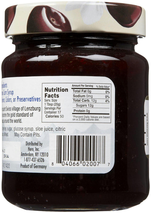 Hero: Premium Black Cherry Fruit Spread, 12 Oz