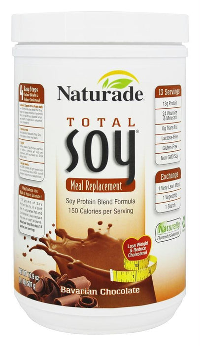 Naturade: Total Soy Meal Replacement Bavarian Chocolate, 17.88 Oz