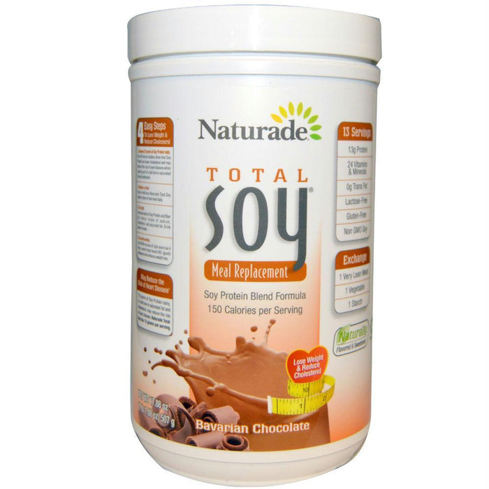 Naturade: Total Soy Meal Replacement Bavarian Chocolate, 17.88 Oz