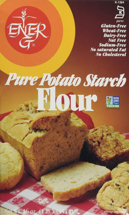 Ener-g Foods: Pure Potato Starch Flour Gluten Free, 16 Oz