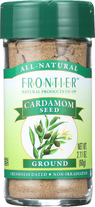 Frontier Natural Products: Cardamom Seed Ground, 2.11 Oz