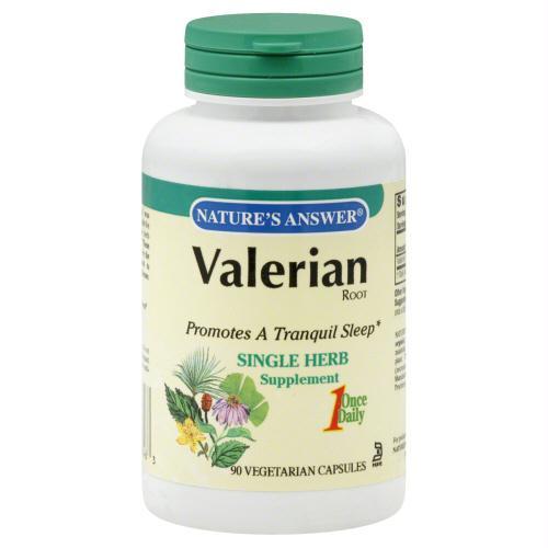 Natures Answer: Valerian Root Herb, 90 Cp