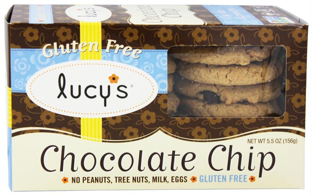 Lucy's: Gluten Free Chocolate Chip Cookies, 5.5 Oz