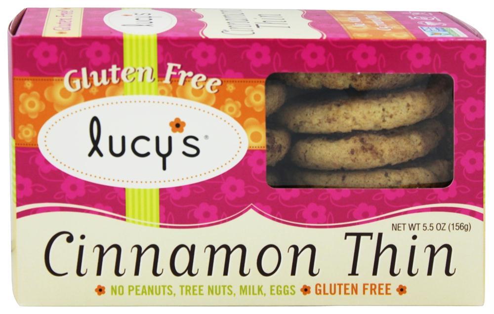 Lucy's: Gluten Free Cinnamon Thin Cookies, 5.5 Oz