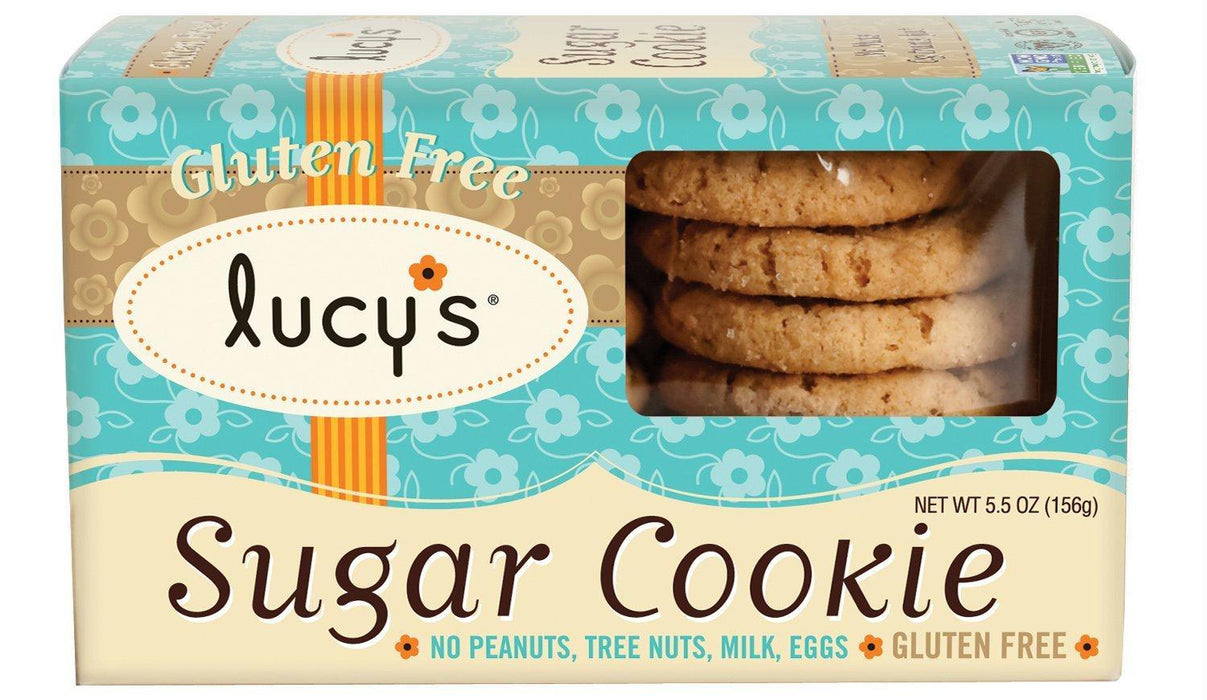 Lucy's: Gluten Free Sugar Cookies, 5.5 Oz