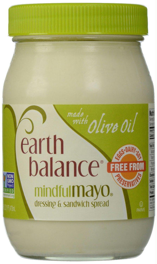 Earth Balance: Mindful Mayo Dressing With Olive Oil, 16 Oz