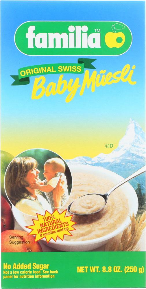 Familia: Cereal Baby Muesli, 8.8 Oz