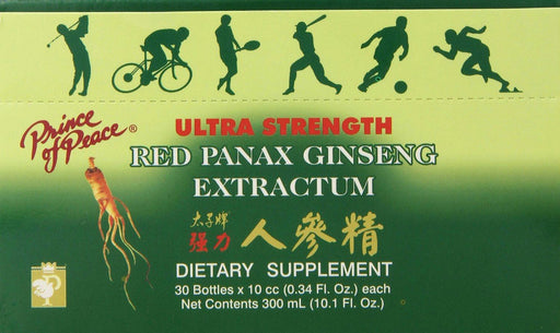 Prince Of Peace: Red Panax Ginseng Extractum Ultra Strength Ds, 30 Bottles