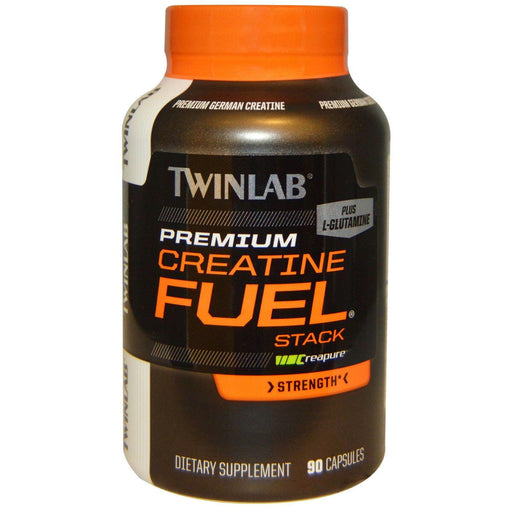 Twinlab: Creatine Fuel Stack Performance Enhancer Strength Premium, 90 Capsules