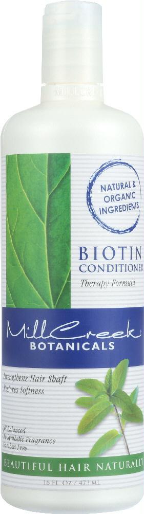 Mill Creek: Biotin Conditioner Therapy Formula, 16 Oz