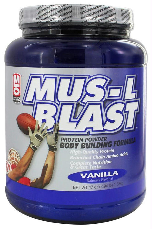 Mlo: Mus-l Blast Body Building Formula Vanilla, 47 Oz