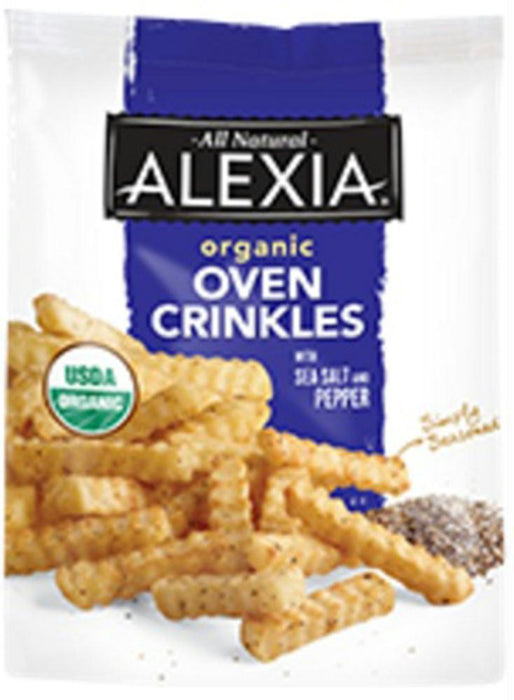 Alexia: Organic Oven Crinkles Salt & Pepper, 16 Oz