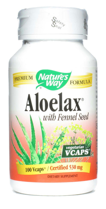 Nature's Way: Aloelax With Fennel Seed 530 Mg, 100 Vcaps