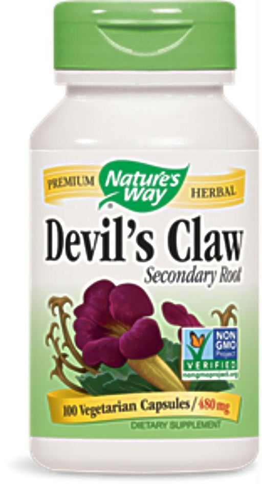 Nature's Way: Devil's Claw Secondary Root 480 Mg, 100 Capsules