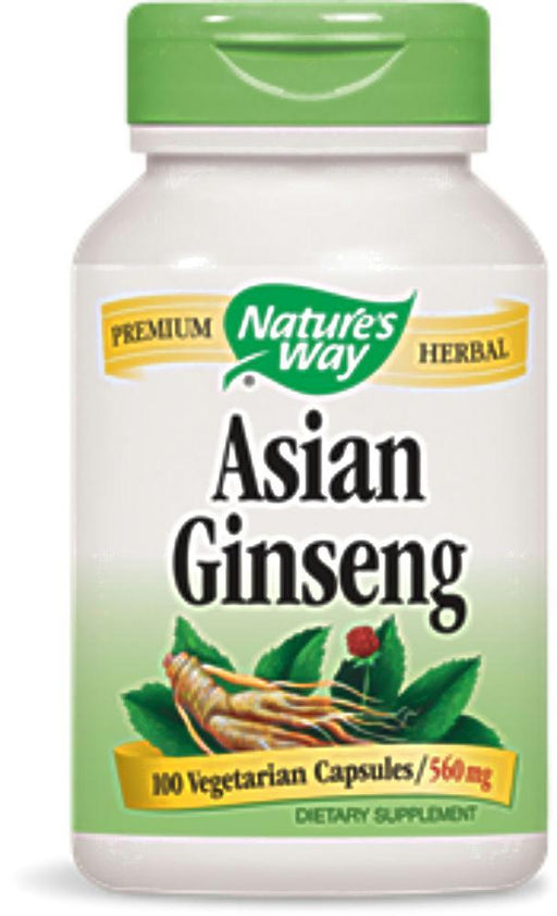 Nature's Way: Korean Ginseng Root 560 Mg, 100 Capsules