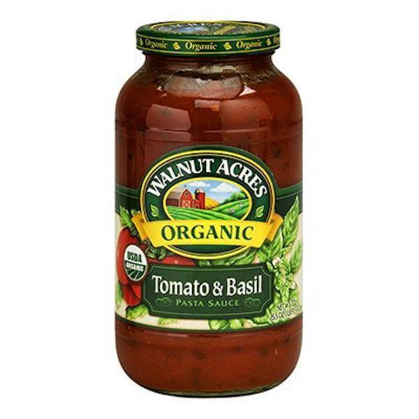 Walnut Acres: Organic Pasta Sauce Tomato And Basil, 25.5 Oz