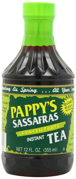 Pappys: Sassafras Concentrate Instant Tea, 12 Oz