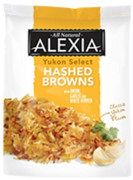 Alexia: Hashed Browns Gold Potatoes With Seasoned Salt, 16 Oz