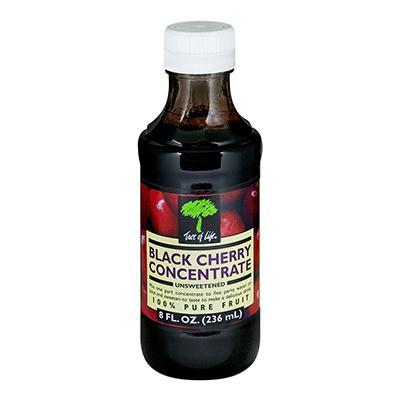 Tree Of Life: Juice Concentrate Unsweetened Black Cherry, 8 Oz