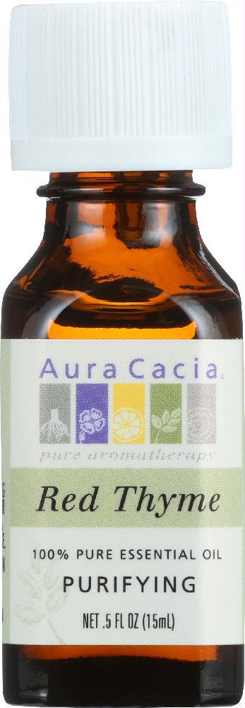 Aura Cacia: 100% Pure Essential Oil Red Thyme, 0.5 Oz