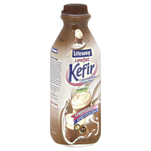 Lifeway: Lowfat Kefir Cultured Milk Smoothie Cappuccino, 32 Oz