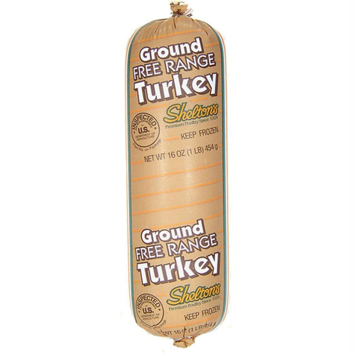 Shelton's: Free Range Ground Turkey, 16 Oz