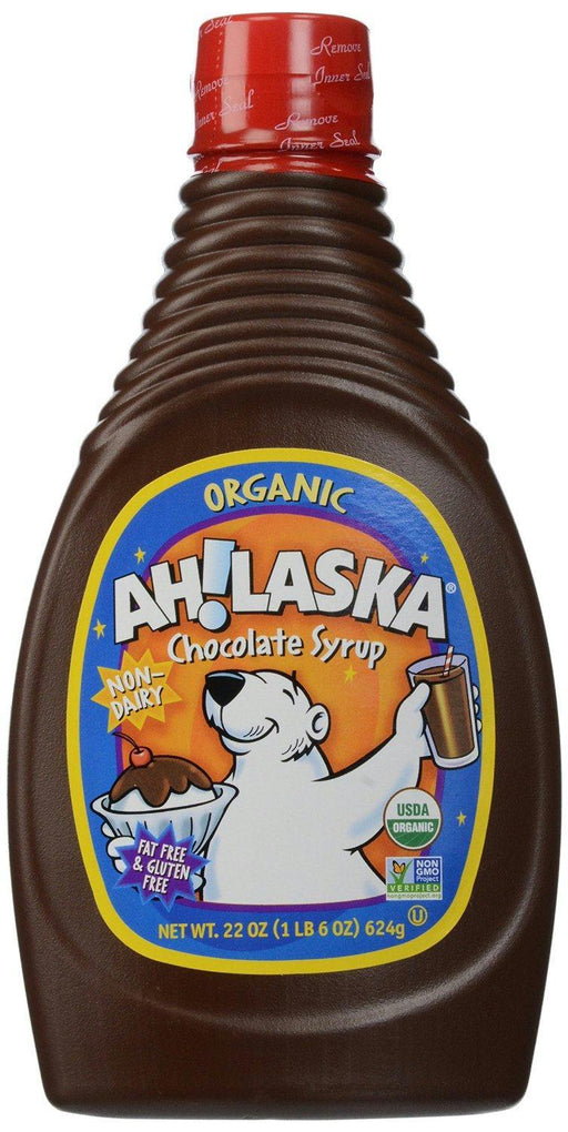 Ah! Laska: Organic Chocolate Syrup, 22 Oz