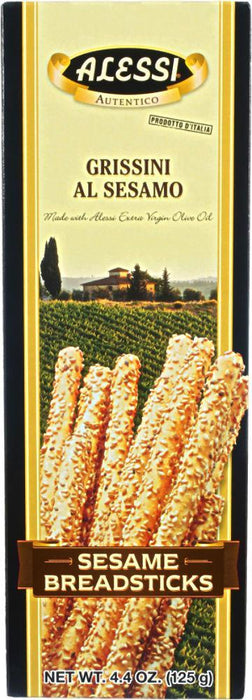 Alessi: Sesame Breadsticks, 4.4 Oz