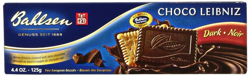 Bahlsen: Choco Leibniz Dark Chocolate Biscuits , 4.4 Oz