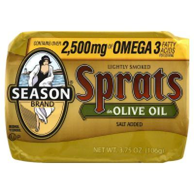 Season: Sprats In Olive Oil, 3.75 Oz