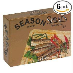 Season: Sprats In Olive Oil, 3.75 Oz