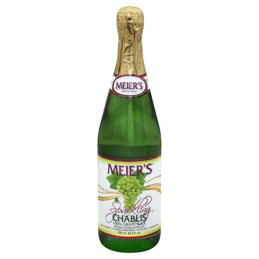 Meier's: Sparkling Chablis Grape Juice, 25.4 Oz