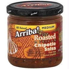 Arriba: Fire Roasted Mexican Chipotle Salsa Medium, 16 Oz