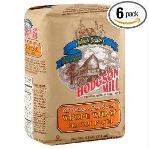 Hodgson Mill: All Natural Stone Ground Whole Wheat Graham Flour, 5 Lb