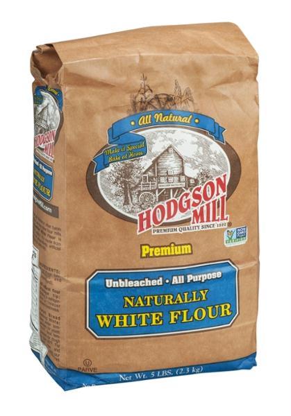 Hodgson Mill: Unbleached Naturally White Flour, 5 Lb