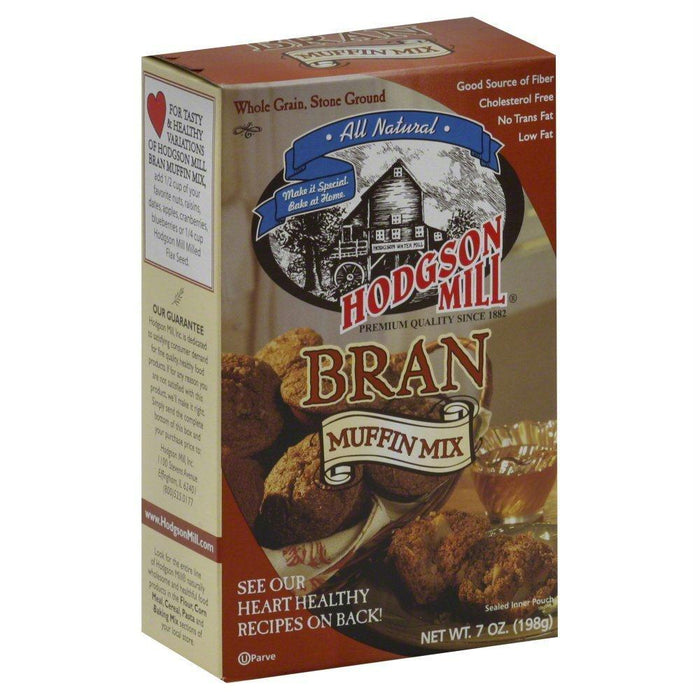 Hodgson Mill: Muffin Mix Bran, 7 Oz