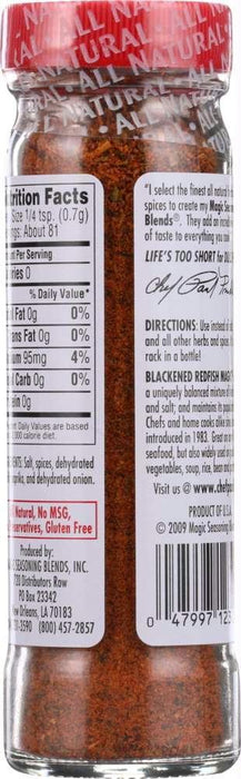 Magic Seasoning Blends: Blackened Redfish Magic, 2 Oz