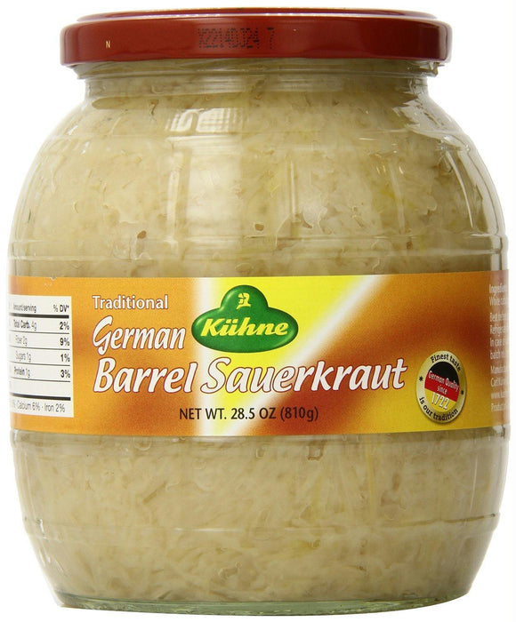 Kuhne: Barrel Sauerkraut, 28.5 Oz