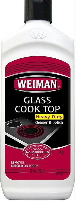 Weiman: Glass Cook Top Heavy Duty Cleaner & Polish, 10 Oz