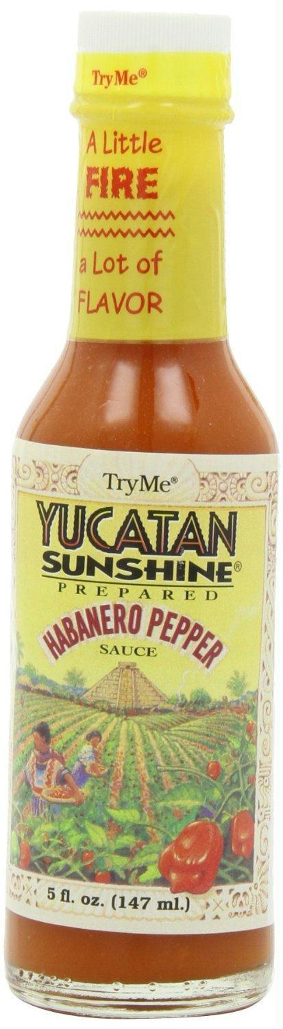 Try Me: Yucatan Sunshine Habanero Pepper Sauce, 5 Oz