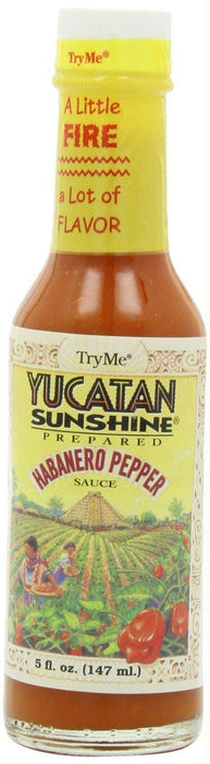 Try Me: Yucatan Sunshine Habanero Pepper Sauce, 5 Oz