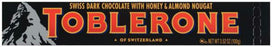 Toblerone: Swiss Dark Chocolate With Honey And Almond Nougat, 3.52 Oz