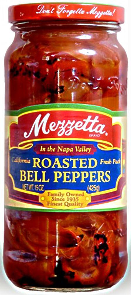 Mezzetta: Roasted Red Bell Peppers, 16 Oz