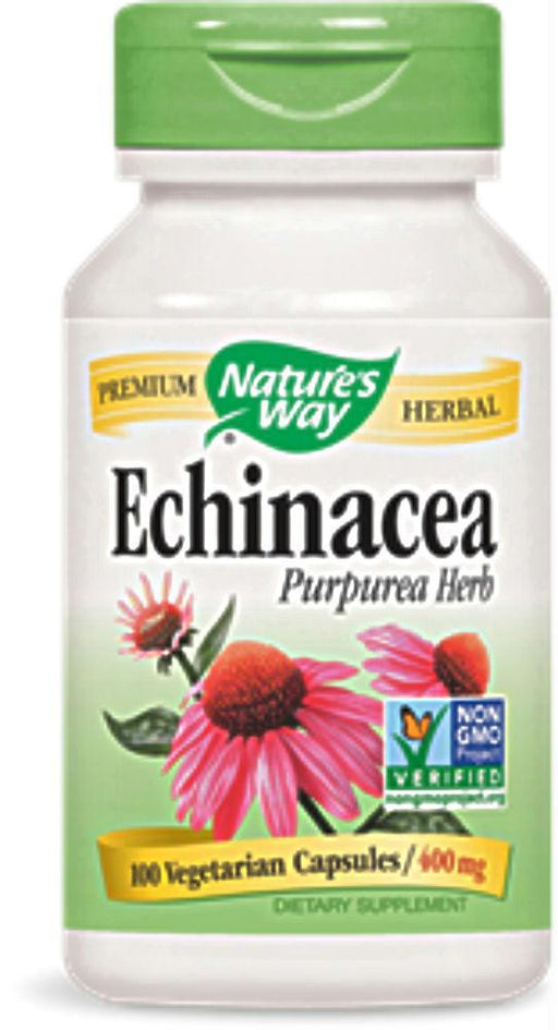 Nature's Way: Purpurea Herb Echinacea 400 Mg, 100 Capsules