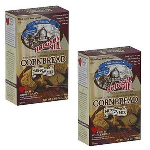 Hodgson Mill: Whole Grain Cornbread And Muffin Mix, 7.5 Oz